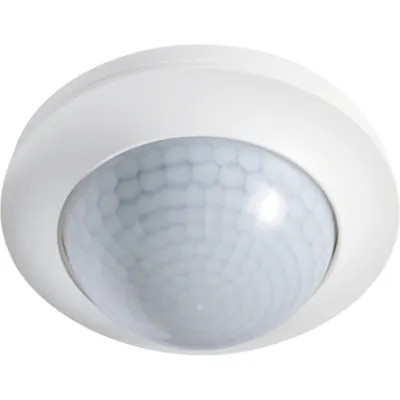 ESYLUX Präsenzmelder PD-C360i/24 DUO DALI | Deckenmontage Unterputz | 360° Erfassung | 24 m Reichweite | DALI/DSI | weiß
