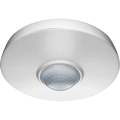 ESYLUX Bewegungsmelder Decke MD 360/8 EM10055324 | 360° Erfassungsbereich | 8m Reichweite | UP | IP20 | weiß