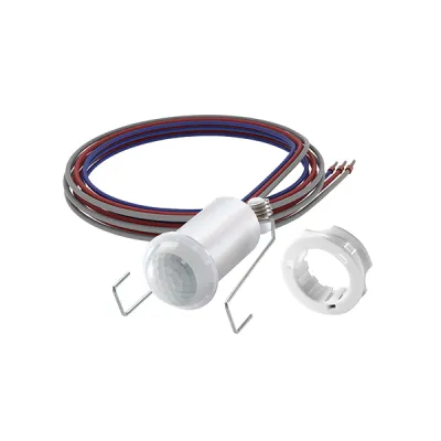 ESYLUX Bewegungsmelder MD-C360i/6 mini 12V DC | 360° | Deckeneinbau | IP65 | 6m Reichweite | kompakt