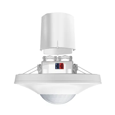 ESYLUX Decken-Präsenzmelder PD-C 360i/8 FM KNX UP | KNX Bewegungssensor | 360° | Ø 8m | Unterputz | weiß