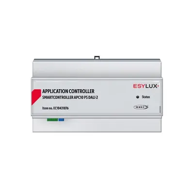ESYLUX DALI-2 Steuergerät SMARTCONTROLLER APC10 | Bus-Spannung 250 mA | DIN-Schiene | IP20 | 230 V | programmierbar