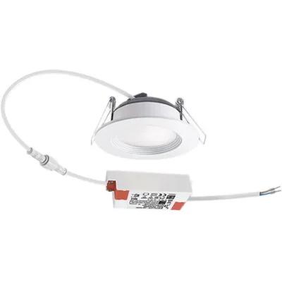 ESYLUX LED-Downlight | ELSA-2 DL 68 OP | 5W | 500lm | 4000K | rund | Einbaustrahler | weiß | Aluminium