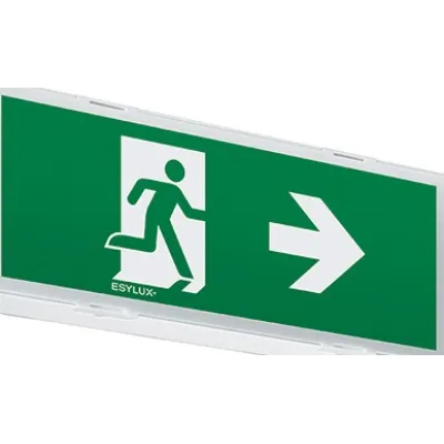 ESYLUX LED-Notleuchte 24m Erkennungswei SLX 24 L #EN10077036