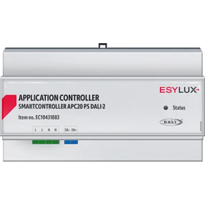 ESYLUX DALI-2 Steuergerät APC20 PS | Bus-Spannung 250 mA | DIN-Schiene | 16 Gruppen | 230V | IP20