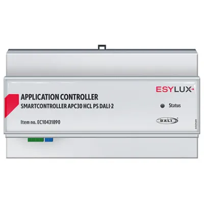 ESYLUX DALI-2 Steuergerät APC30 HCL PS | 16 Kanäle | Busversorgung 250 mA | DIN-Schiene | HCL-Lichtregelung