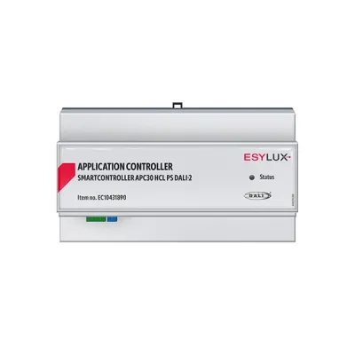 ESYLUX DALI-2 Steuergerät APC30 HCL PS | 16 Kanäle | Busversorgung 250 mA | DIN-Schiene | HCL-Lichtregelung
