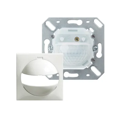 ESYLUX Bewegungsmelder MD 180i/16 BASIC Set EB10430633 | Wandmontage | 180° Erfassungsbereich | 230V UP | IP40 | weiß