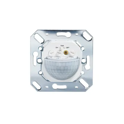 ESYLUX Präsenzmelder PD 180i/R Wand 180° Unterputz | 8 m Reichweite | HLK-Kontakt | fernbedienbar | IP20 | weiß