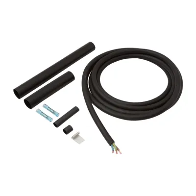 ETHERMA Heizband-Konfektion SH-EA 27858 | Anschluss- & Endmuffe | 3m Kaltleiter | Warmschrumpftechnik | maßgefertigt