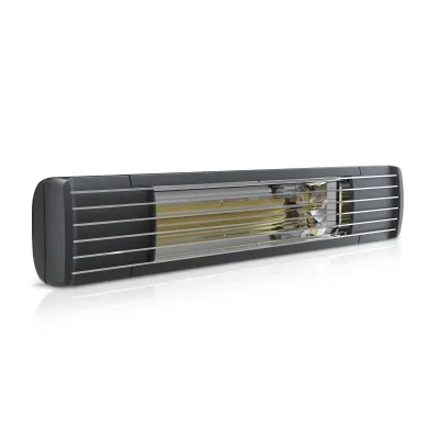 ETHERMA Dunkelstrahler ET-EXO-DARK-2000-B | Infrarotstrahler 2000W | IP65 | Wand- & Deckenmontage | schwarz