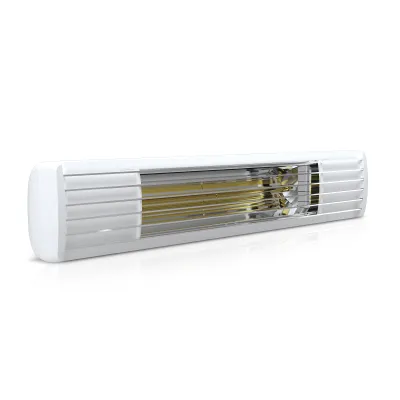 ETHERMA Dunkelstrahler EXO DARK 2000W | Infrarotstrahler IP65 | Outdoor Wand- & Deckenmontage | weiß