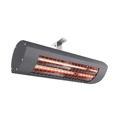 Etherma Infrarotstrahler SM-BASIC-2000-NA 2000W | IP24 | Wand-/Deckenmontage | Kurzwelle | nano-anthrazit