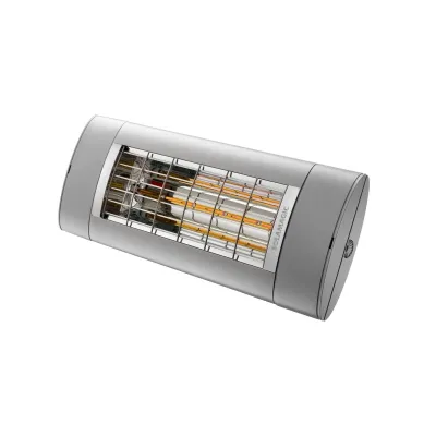 Etherma Infrarotstrahler SM-S1-PLUS-2000-T | 2000W | IP44 | Outdoor Heizstrahler | blendfrei | titan
