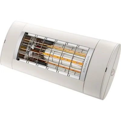 Etherma Infrarotstrahler SM-S1-PLUS-2000-W / 9300177 | Heizstrahler 2000 W | Outdoor IP44 | Aluminium | blendfrei | weiß