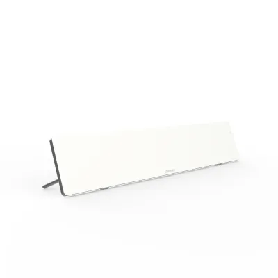 ETHERMA Tisch-Infrarotheizung LAVA-DESK-TOP-50-W | Arbeitsplatzheizung | 50W | Timer | Raumthermostat | weiß