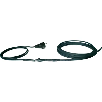 ETHERMA Heizband FPT-2 | Rohrbegleitheizung selbstregulierend 17W/m 230V | Thermostat | 2m | max. 65°C | schwarz