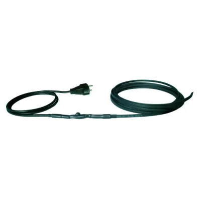 ETHERMA Heizband FPT-2 | Rohrbegleitheizung selbstregulierend 17W/m 230V | Thermostat | 2m | max. 65°C | schwarz