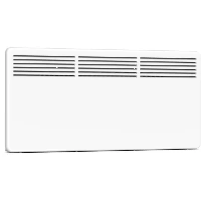 ETHERMA Wandkonvektor ET-eFLOW-2000-W | Elektroheizung 2000W | Thermostat | 94x40cm | IP24 | Wandmontage | Weiß