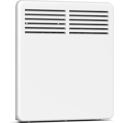 ETHERMA Wandkonvektor ET-eFLOW-500-W 500W | elektrischer Heizkörper | Wandmontage | Thermostat | 40x40cm | weiß