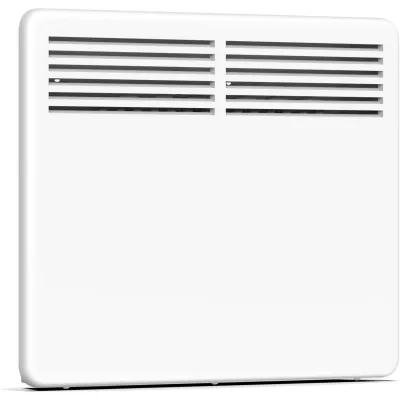 ETHERMA Wandkonvektor ET-eFLOW-1000-W | Elektroheizung 1000W | Thermostat | IP24 Bad geeignet | 50x40cm | Weiß