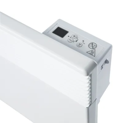 Etherma Wandkonvektor SN-2000-eco | Elektroheizung 2000W | Thermostat | IP24 | Wandmontage | 74x44 cm | Weiß