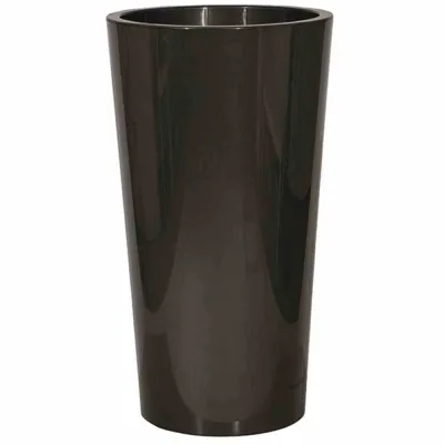 euro3plast Pflanzkübel TUIT Ø33xH61 cm anthrazit 2785.62
