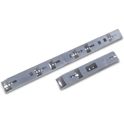 Eurotherm Montageschiene 03875 | 270mm Befestigungsschiene für Natursteinheizung | Aluminium | 400x60x30mm