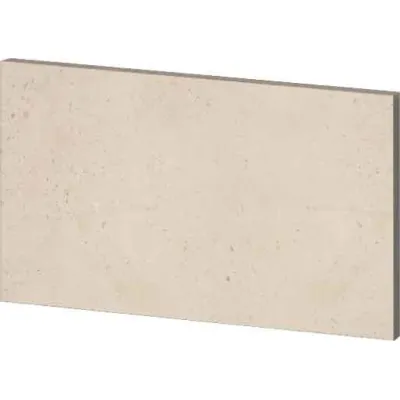 Eurotherm Natursteinheizung MOCCA CREME HE 4 | Infrarotheizung 380W | 60x40cm | Kalkstein | IP55 | Wandmontage | beige