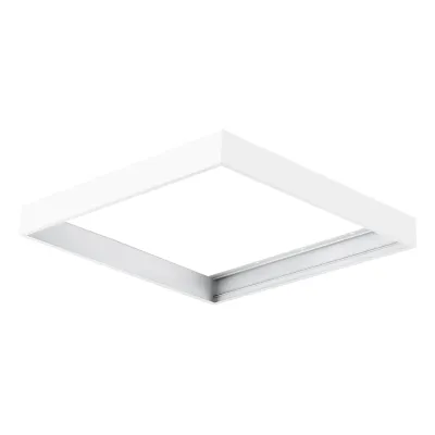 EVN Aufbaurahmen BP62ABR für Systemdecken-Einbaupanel | Aluminium | 625x625x70 mm | weiß