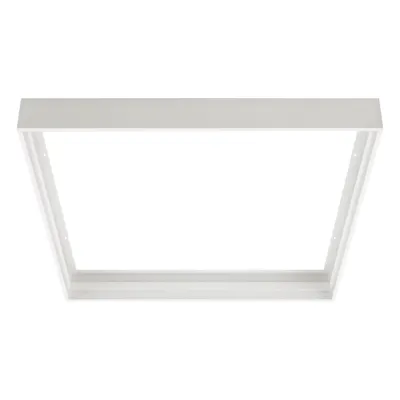 EVN Aufbaurahmen BP62ABR für Systemdecken-Einbaupanel | Aluminium | 625x625x70 mm | weiß