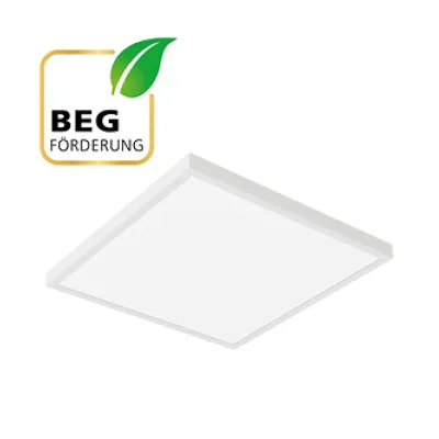 EVN LED Deckenanbaupanel APSU620125 | 625x625mm | 25/33W | 2950-4059lm | 3000/4000K | UGR19 | IP40 | Aluminium | weiß