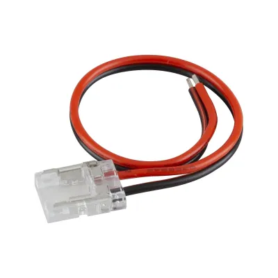 EVN Anschlussleitung C10UNIASL | Direktverbinder für COB LED-Strips 10mm | 15cm | 24V 3,5A | Unicolor | flach