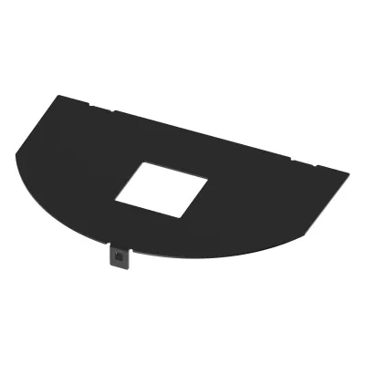 EVN Abdeckung C6590ABDHR | Wandleuchten-Zubehör für C65152502HR/HRS | Abstrahlwinkel 90° | Stahl | anthrazit