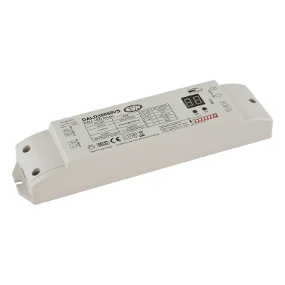 EVN DALI Dimmer-Empfänger DALD35050VS | LED-Steuerung 350mA 50W | integriertes Netzgerät | 1-Kanal | IP20 | 210x50x32mm