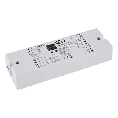 EVN DALI-Multicolor-Controller DALPD12244x8A | 12-48V DC | 4-Kanal | 8A | LED-Steuerung RGB/RGBW | IP20 | Kunststoff