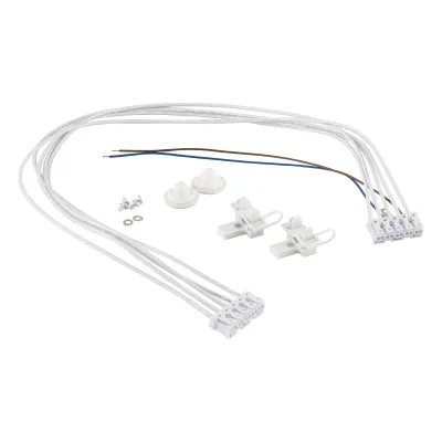 EVN Durchgangsverdrahtungsset FLS12DV5 | 5x2,5mm² Kabel | für FLS/FLD120125 & FLS/FLD150125 | Kunststoff | grau | 960mm