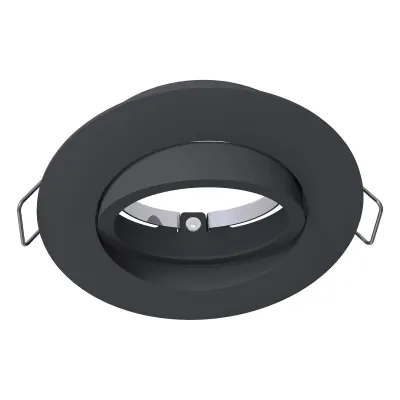 EVN LED-Einbaustrahler 830009 | schwenkbar | rund | 68mm | 50W | Aluminium | IP20 | dimmbar | schwarz