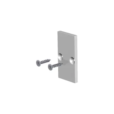 EVN Endabschlusskappe 1xEAP incl. Schraube APH39EAP alu