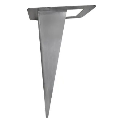 EVN Erdspieß 230416ESP | Stahl Zubehör für Energieverteiler | Länge 180mm | Breite 80mm | Höhe 115mm | Silber