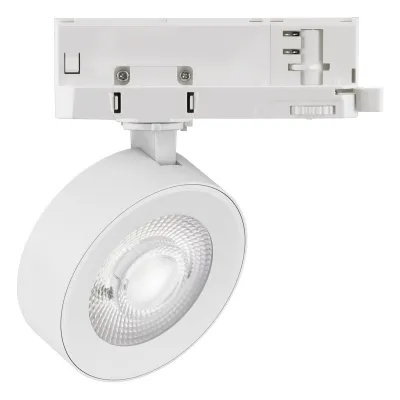 EVN LED-Schienenstrahler FT250102 | 3-Phasen | 20/25W | 2040-2550lm | 3000K | CRI 90 | dreh- & schwenkbar | weiß