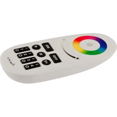 EVN Funk-Handsender RCHS-RGBW-4 | 4 Zonen Steuerung | 2,4 GHz | RGBW-Leuchtmittel | Reichweite 20m | IP20