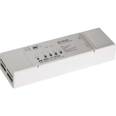 EVN Lichttechnik KNX-Dimmaktor KNX1236-4x5A | 4-Kanal | 12–36V DC | LED Dimmer | Unicolor & RGB | Innenbereich