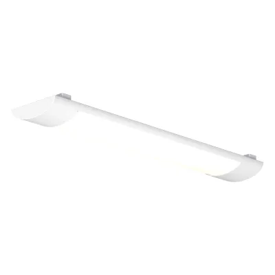 EVN LED-Anbauleuchte L5972402W | LED Lichtleiste 25W 1800lm | 597mm IP20 | 3000K Warmweiß | flach | weiß