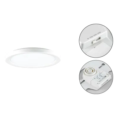 EVN LED Anbauleuchte AP33300125 | 30W | 3000-5700K CCT einstellbar | 3163lm | Ø330mm | dimmbar | IP20 | weiß