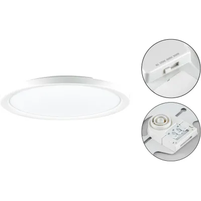 EVN LED Anbauleuchte AP44400125 | 40W | 3000-5700K CCT einstellbar | 4301lm | Ø440mm | dimmbar | weiß