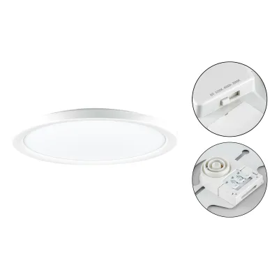 EVN LED Anbauleuchte AP44400125 | 40W | 3000-5700K CCT einstellbar | 4301lm | Ø440mm | dimmbar | weiß