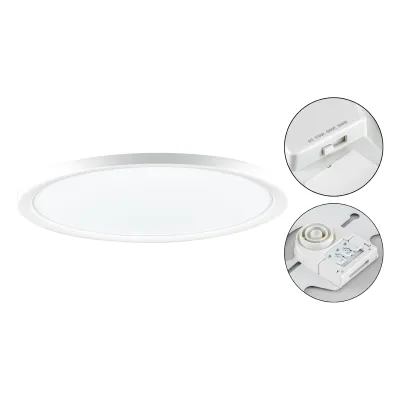 EVN LED Anbauleuchte AP54500125 | 50W | 3000-5700K CCT einstellbar | 5682lm | dimmbar | rund Ø540mm | weiß