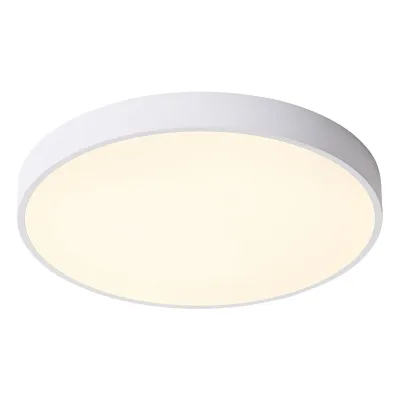 EVN LED-Deckenanbauleuchte DDD400125 | 34W | 3000-4000K CCT | DALI dimmbar | rund 400mm | 2652lm | Aluminium weiß