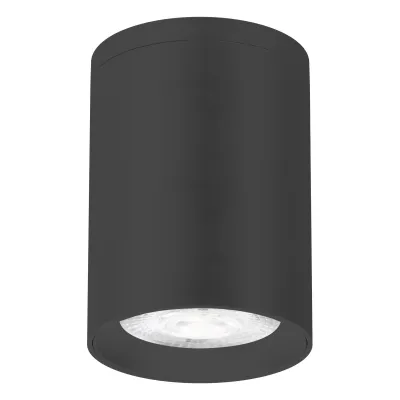 EVN LED-Deckenanbauleuchte AL54101502 | 10W | 950lm | 3000K warmweiß | dimmbar | IP54 | Ø70mm | anthrazit