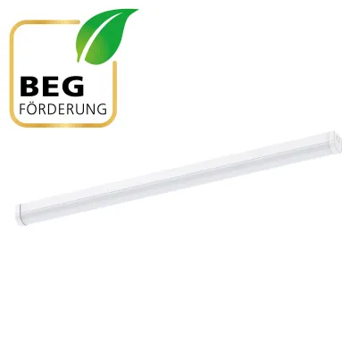 EVN LED Anbauleuchte LAS120125 | 1200mm | 20-40W | 3000-5700K | 6000lm | IP20 | stufenweise einstellbar | weiß